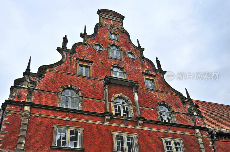 Wismar(德国)- Backsteingotik砖房的HDR